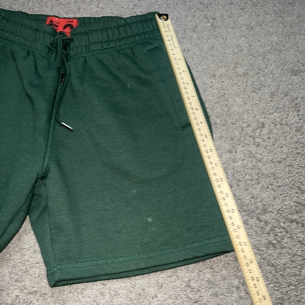 Men's Shoe Palace x The Godfather The Don Sweat Shorts Size Large Green - Picture 7 of 7